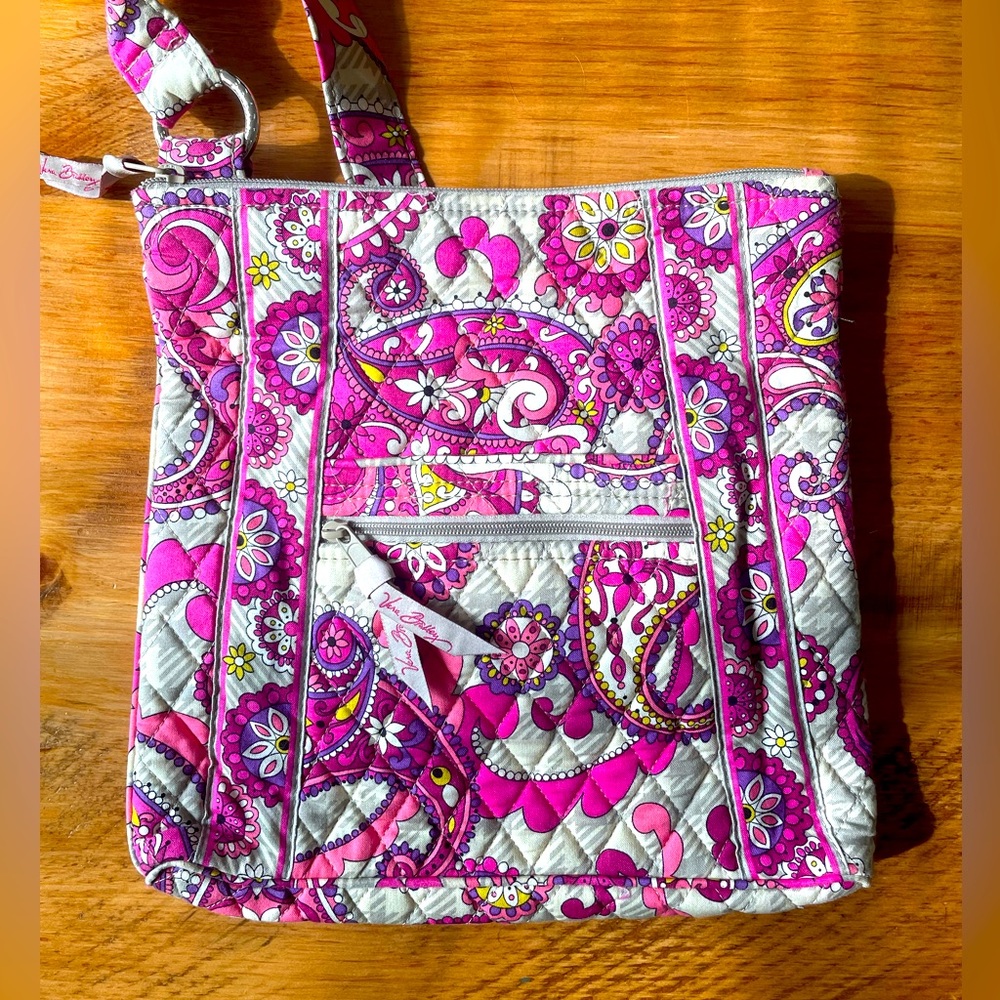 Vera Bradley Crossbody Hipster in Paisley Meets Plaid